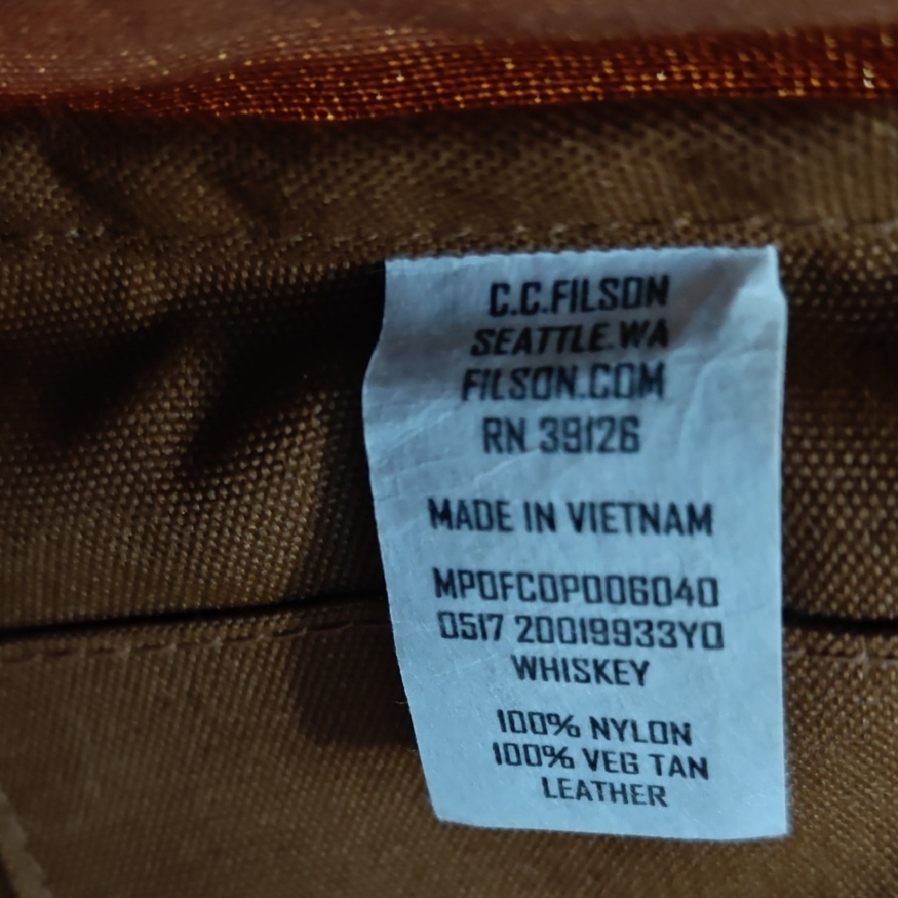 Filson Field Pack Backpack - Whiskey - Picture 8 of 8